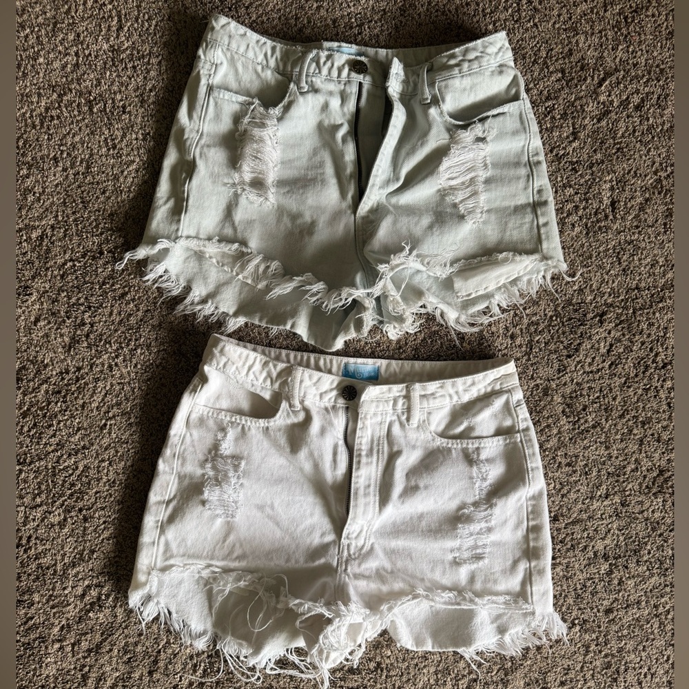 Show Me Your Mumu Wyoming High Waisted Shorts - set of two!